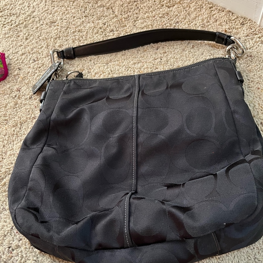 Traditional Solid Black Coach Pattern - image 2